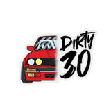 Dirty30 V2 Colored Sticker