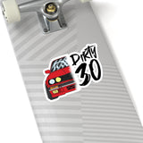Dirty30 V2 Colored Sticker
